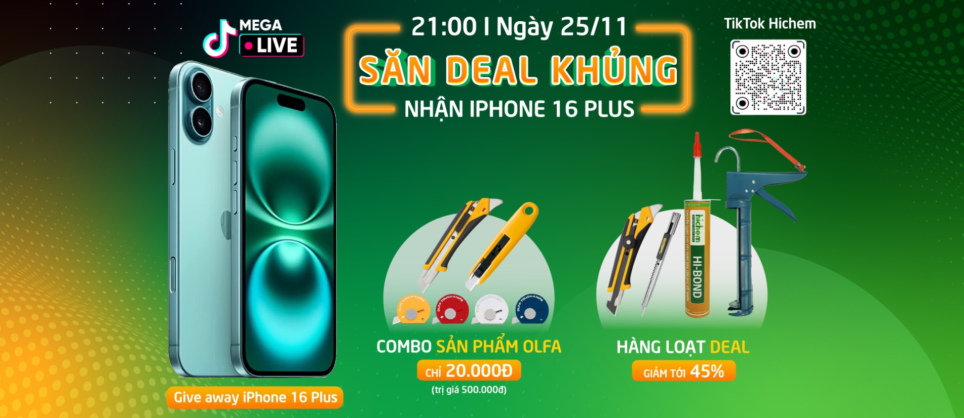 SĂN DEAL LIVESTREAM 25/11 - NHẬN NGAY QUÀ LỚN