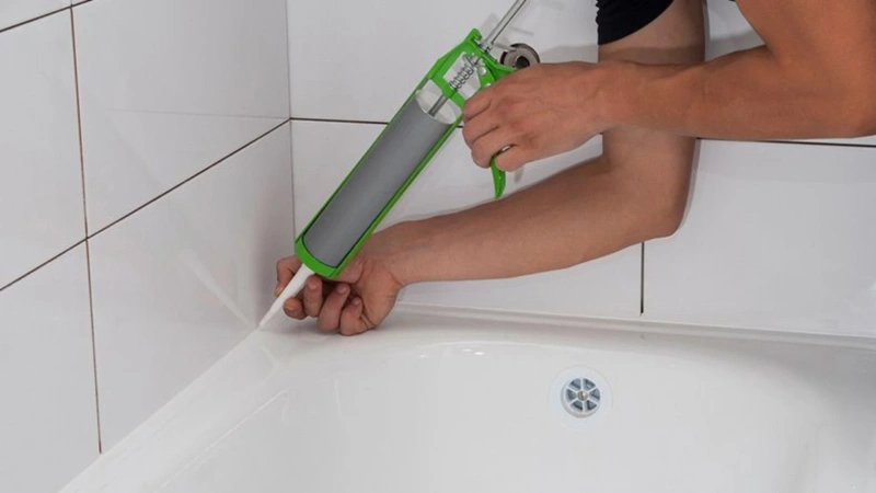 Keo silicon (keo silicone) sử dụng trong nhà tắm