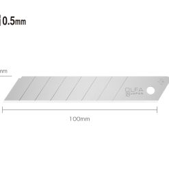 Olfa LB | Lưỡi dao cắt công nghiệp 18mm màu bạc (Pack 6,10,50)