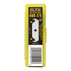 OLFA HOB-2/5 (XB108F) | Hộp 05 lưỡi dao an toàn 2 cạnh móc câu