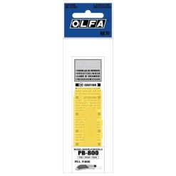 OLFA PB-800 (XB17) | Lưỡi dao cắt mica Olfa PC-L (Hộp 3 lưỡi)