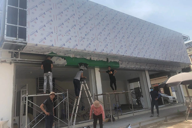 Lỗi dán keo Alu bong tróc sớm